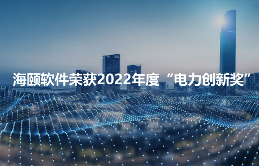 尊龙凯时软件荣获2022年度“电力创新奖”